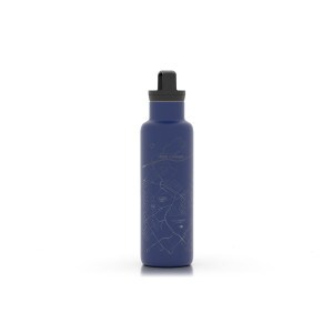 State College map water bottle blue image